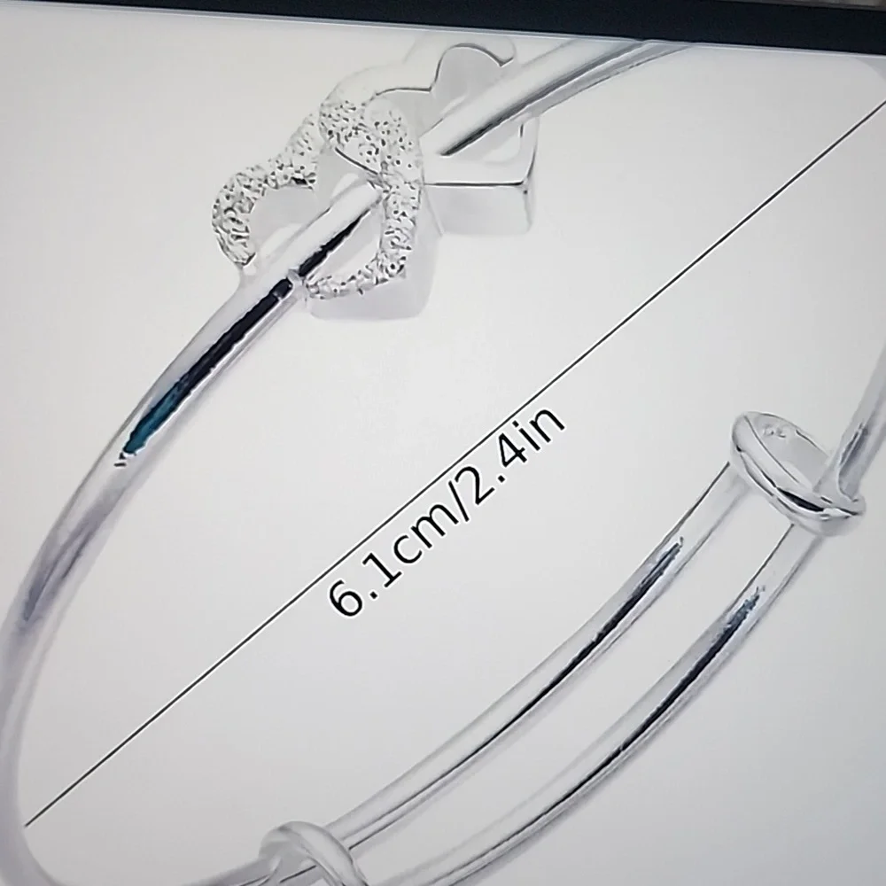Double Heart 💕 Love ❤️ Bracelet NWT!!